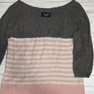 American Eagle Striped Sweater